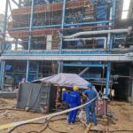 Industrial boiler scale removal