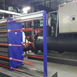 Plate heat exchanger disassembly cleaning